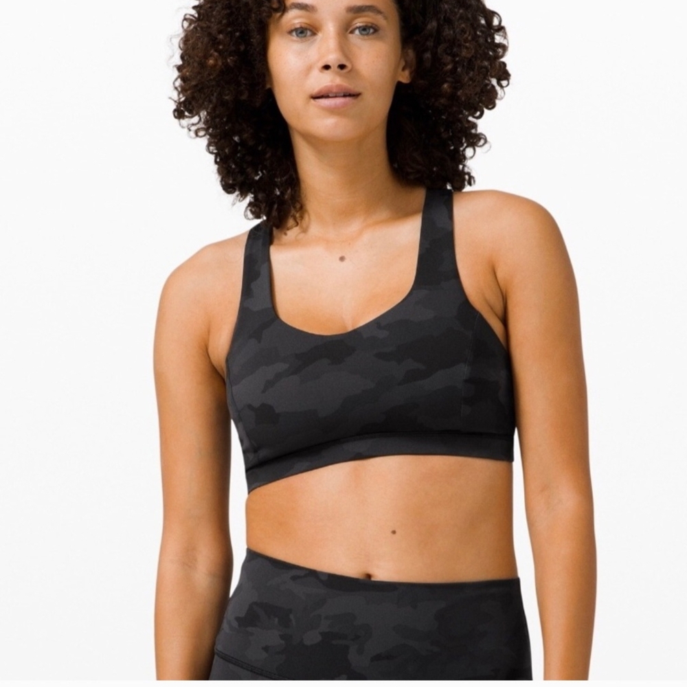 lululemon athletica Dark Camouflage Sports Bra - Picture 4 of 5